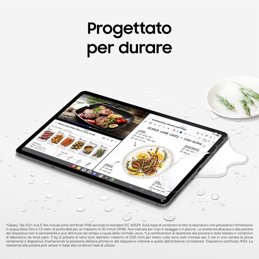 Immagine del prodotto SAMSUNG - GALAXY TAB S12+ 256GB WI-FI-Gray