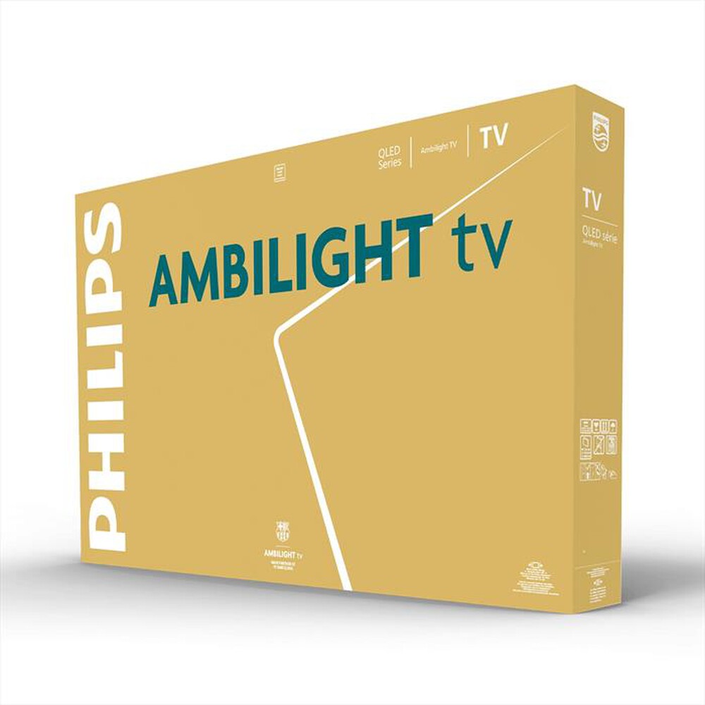 Immagine del prodotto PHILIPS - Smart TV Ambilight QLED 4K 55" 55PQS8501/12-Black