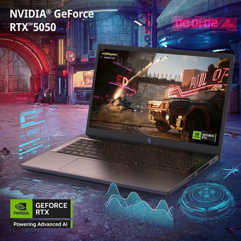 Immagine del prodotto ACER - Notebook gaming NITRO V 15 ANV15-52-75N8 15.6"-Nero