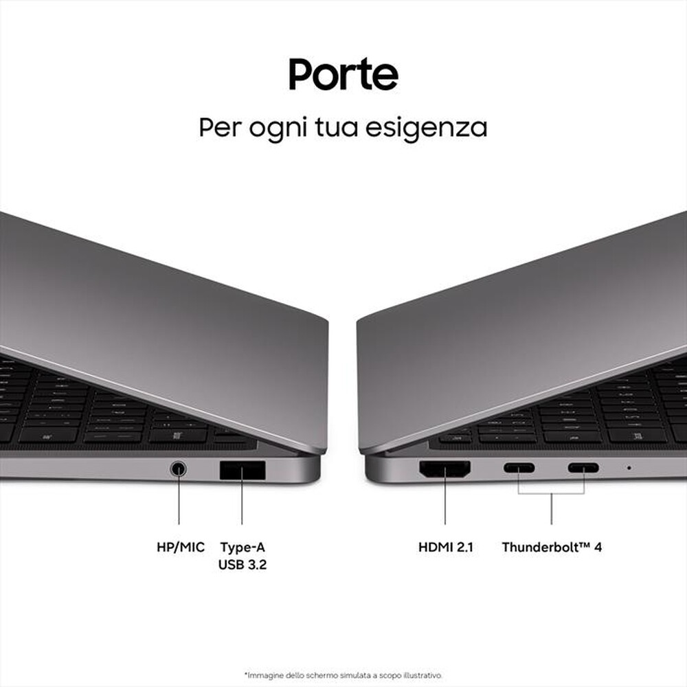 Immagine del prodotto SAMSUNG - Notebook GALAXY BOOK6 PRO 16"-Gray