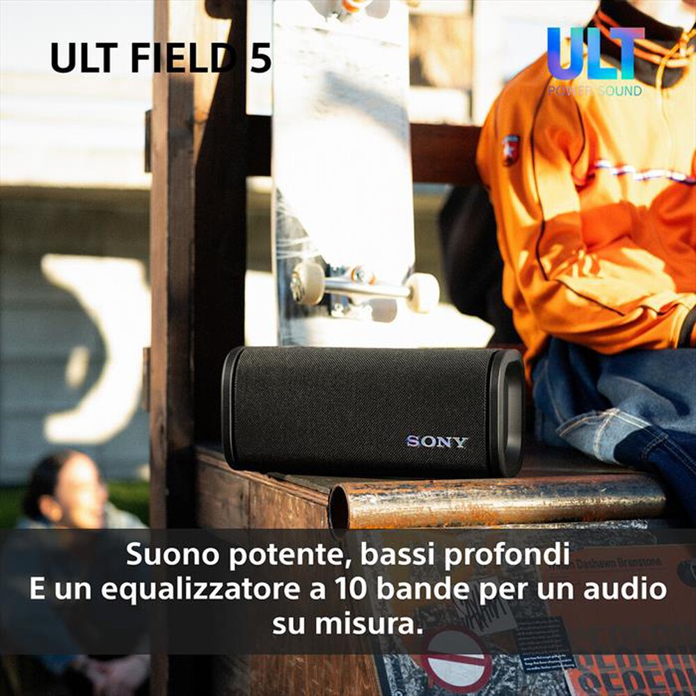 Immagine del prodotto SONY - Speaker portatile Wireless Bluetooth SRSULT50B.CE7-Nero