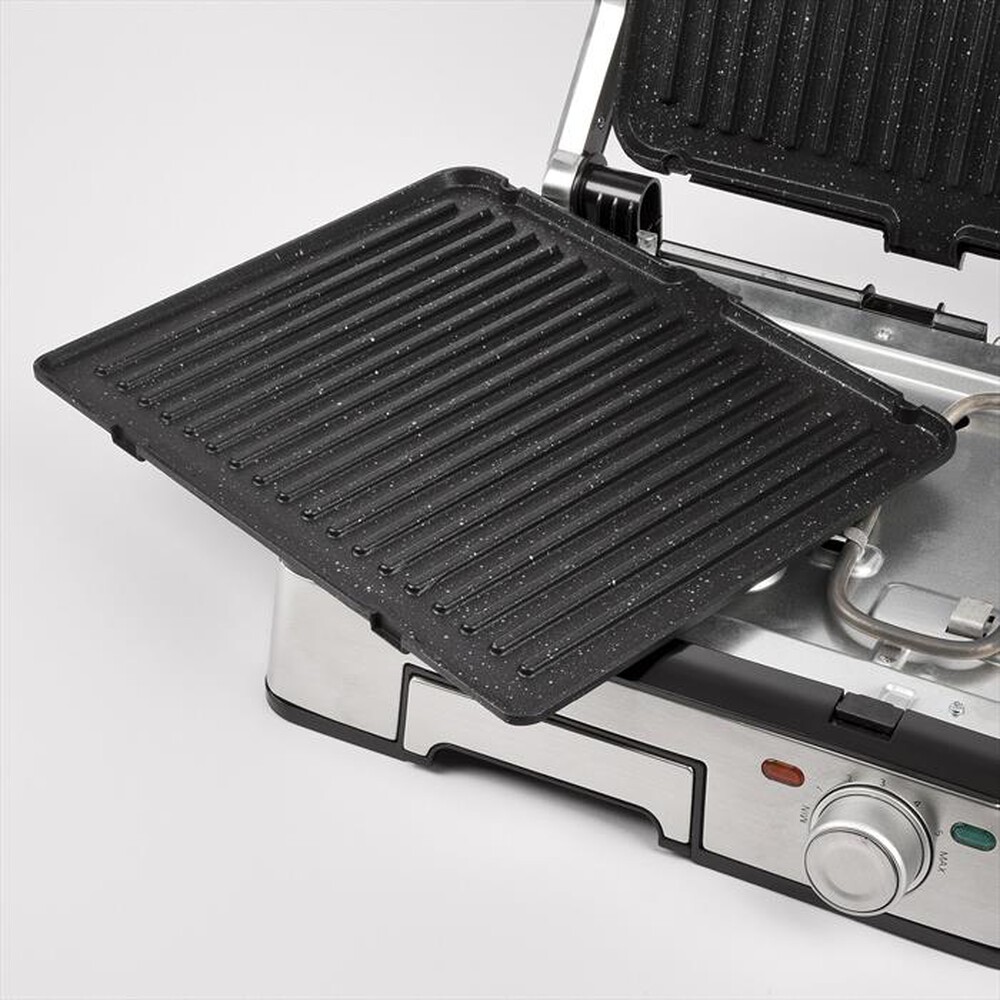 Immagine del prodotto G3FERRARI - Bistecchiera 2200 Watt G10185-Acciaio INOX