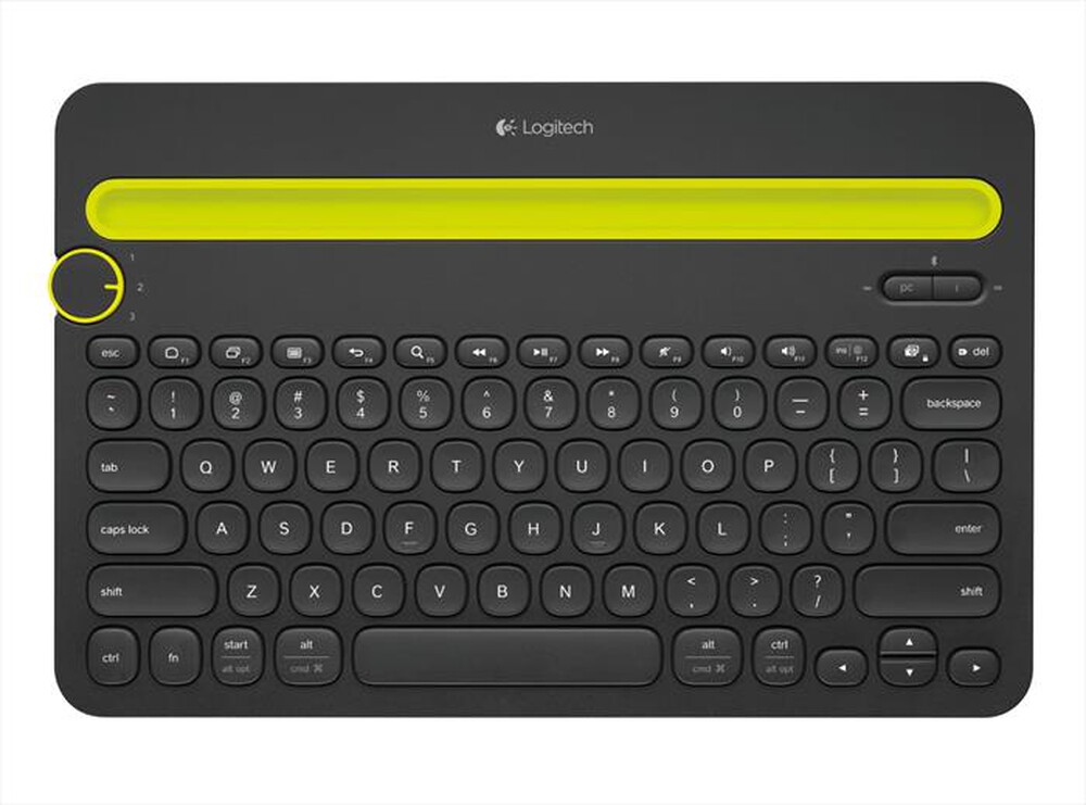Immagine del prodotto LOGITECH - Bluetooth Multi-Device Keyboard K480-Nero