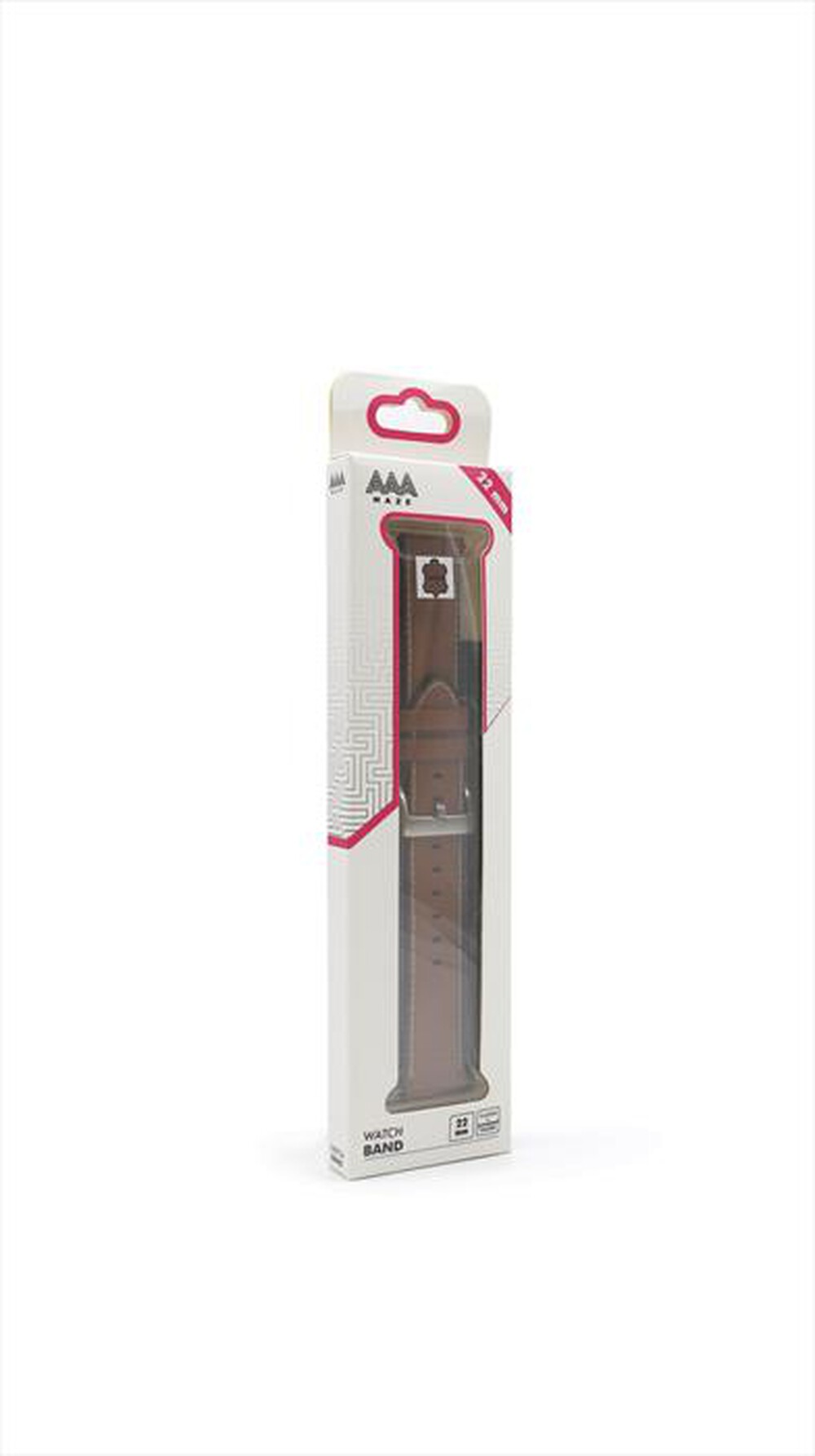 Immagine del prodotto AAAMAZE - CINTURINO IN PELLE 22 MM MARRONE-Marrone