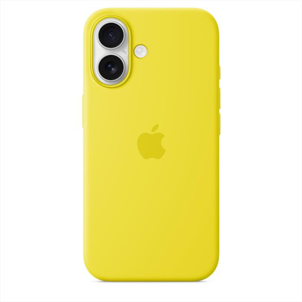 Immagine del prodotto APPLE - Custodia MagSafe in silicone MYY73ZMA iPhone 16-Giallo carambola