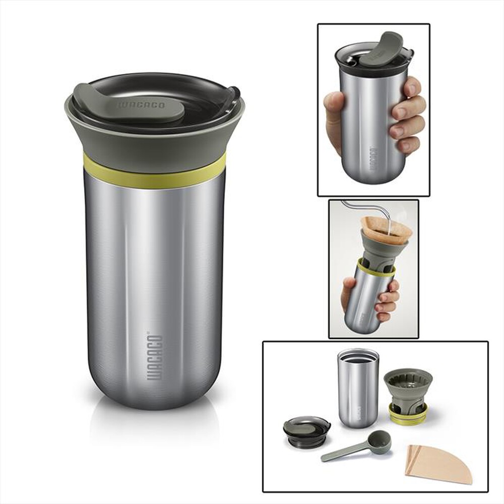 Immagine del prodotto WACACO - Macchina per caff&egrave; espresso CUPPAMOKA-GRIGIO