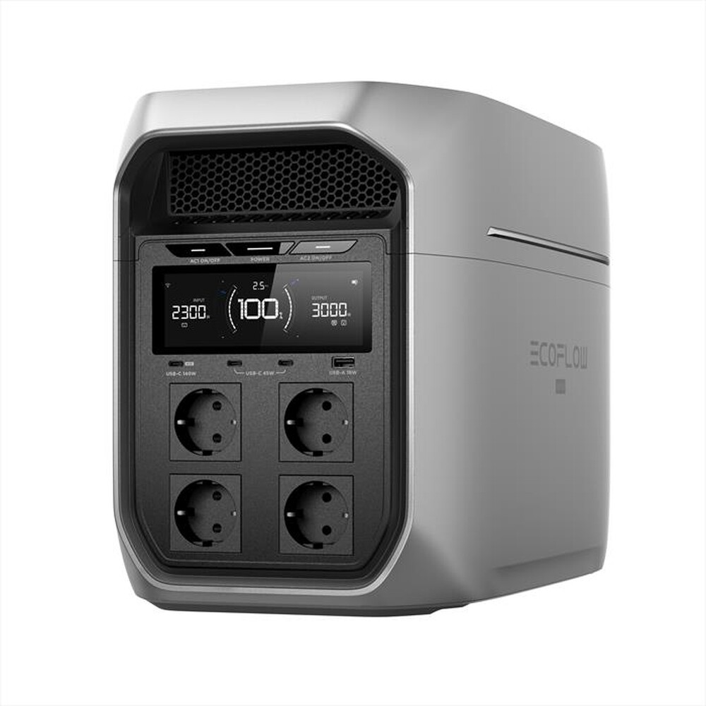 Immagine del prodotto ECOFLOW - DELTA 3 MAX PLUS POWER STATION PORTATILE-Argento