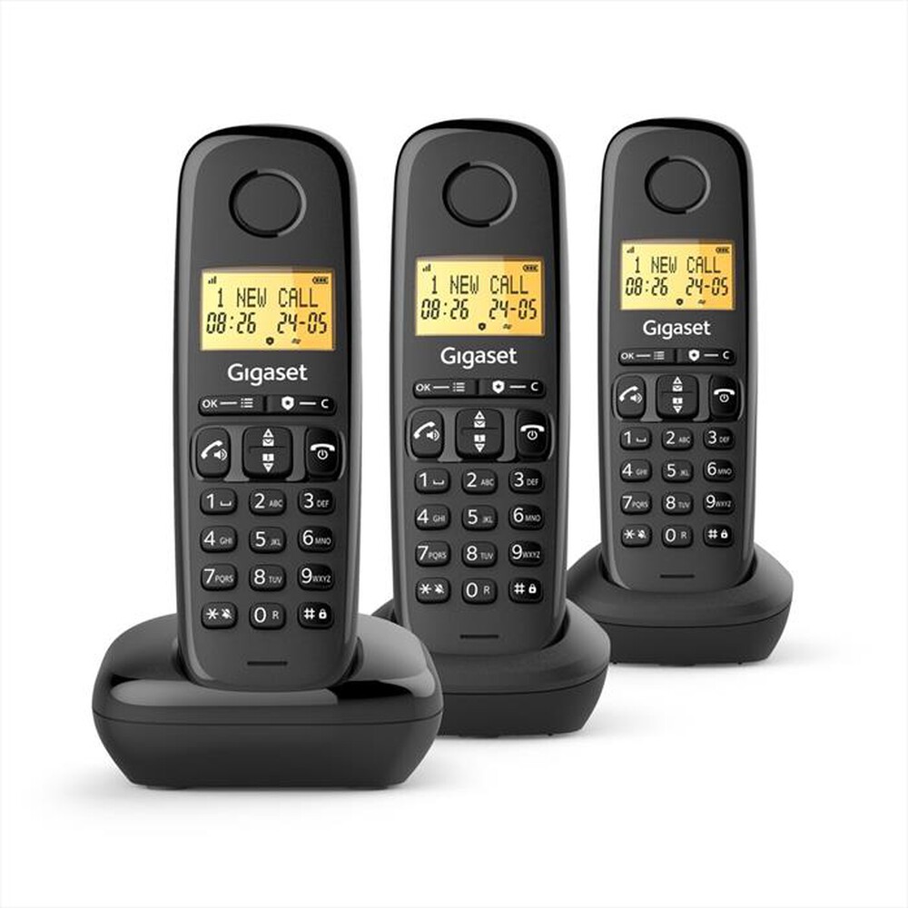 Immagine del prodotto GIGASET - Cordless START 100 TRIO-Black