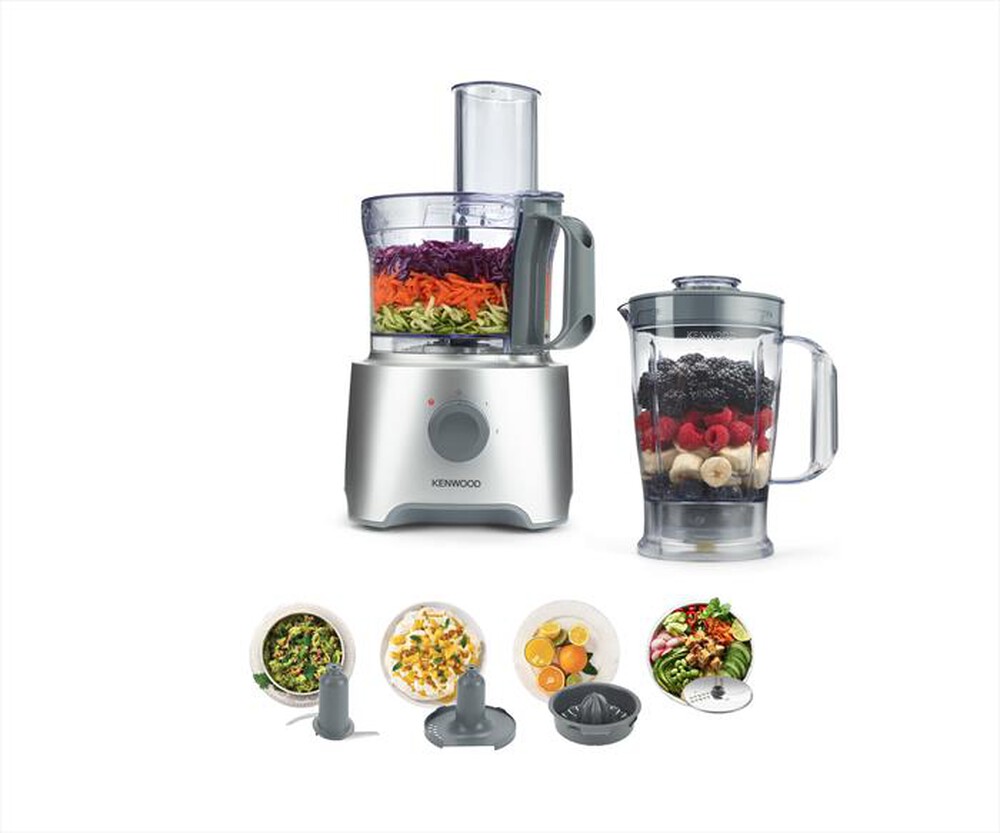 KENWOOD. - Robot da cucina FDP302SI-SILVER
