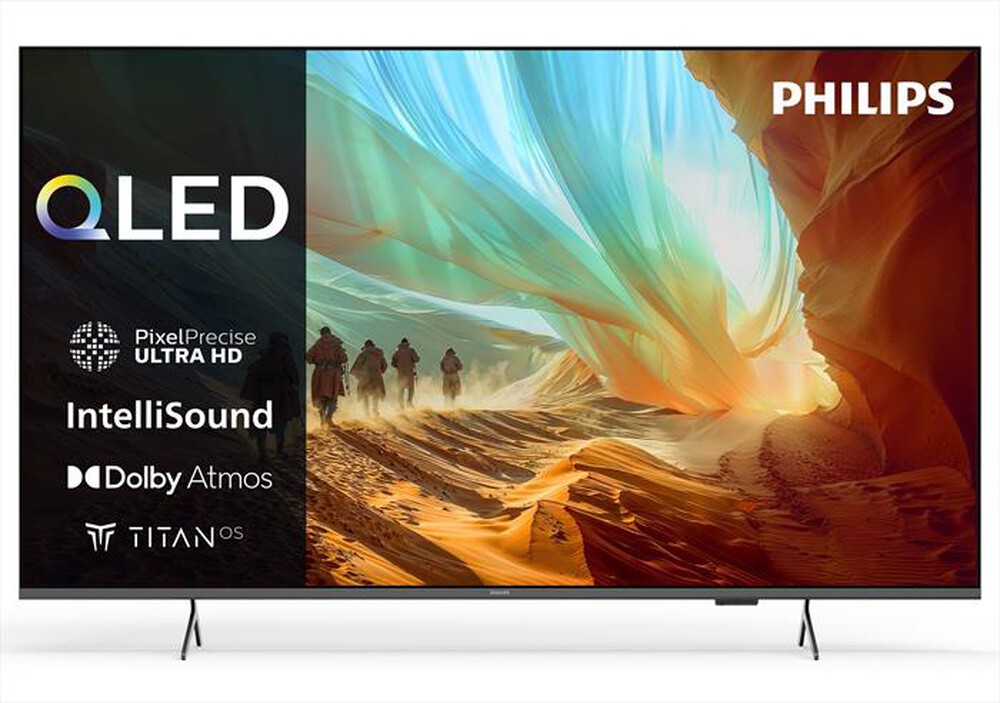 Immagine del prodotto PHILIPS - Smart TV QLED 4K 50" 50PQS7801/12-Black