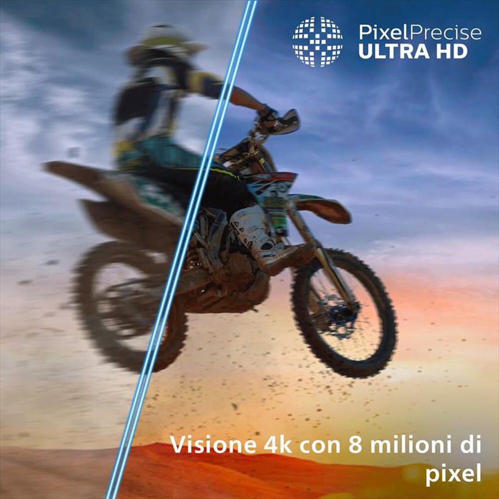 Immagine del prodotto PHILIPS - Smart TV Ambilight QLED 4K 55" 55PQS8501/12-Black
