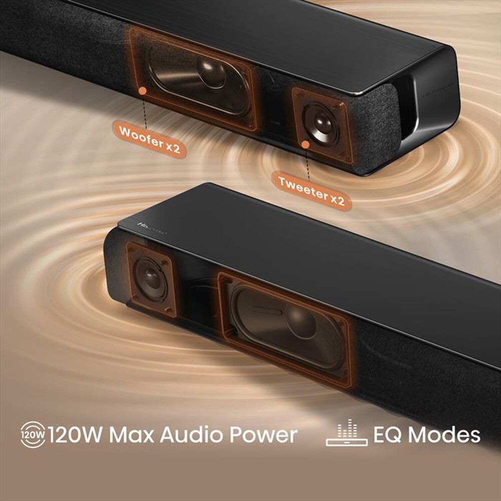 Immagine del prodotto HISENSE - Soundbar 120W HS1000-NERO