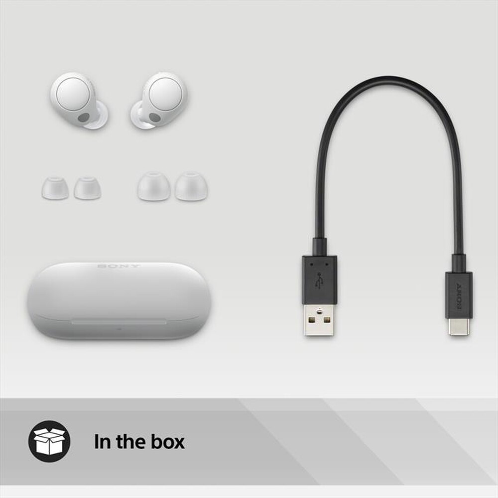 Immagine del prodotto SONY - Auricolari bluetooth WFC700NW.CE7-Bianco