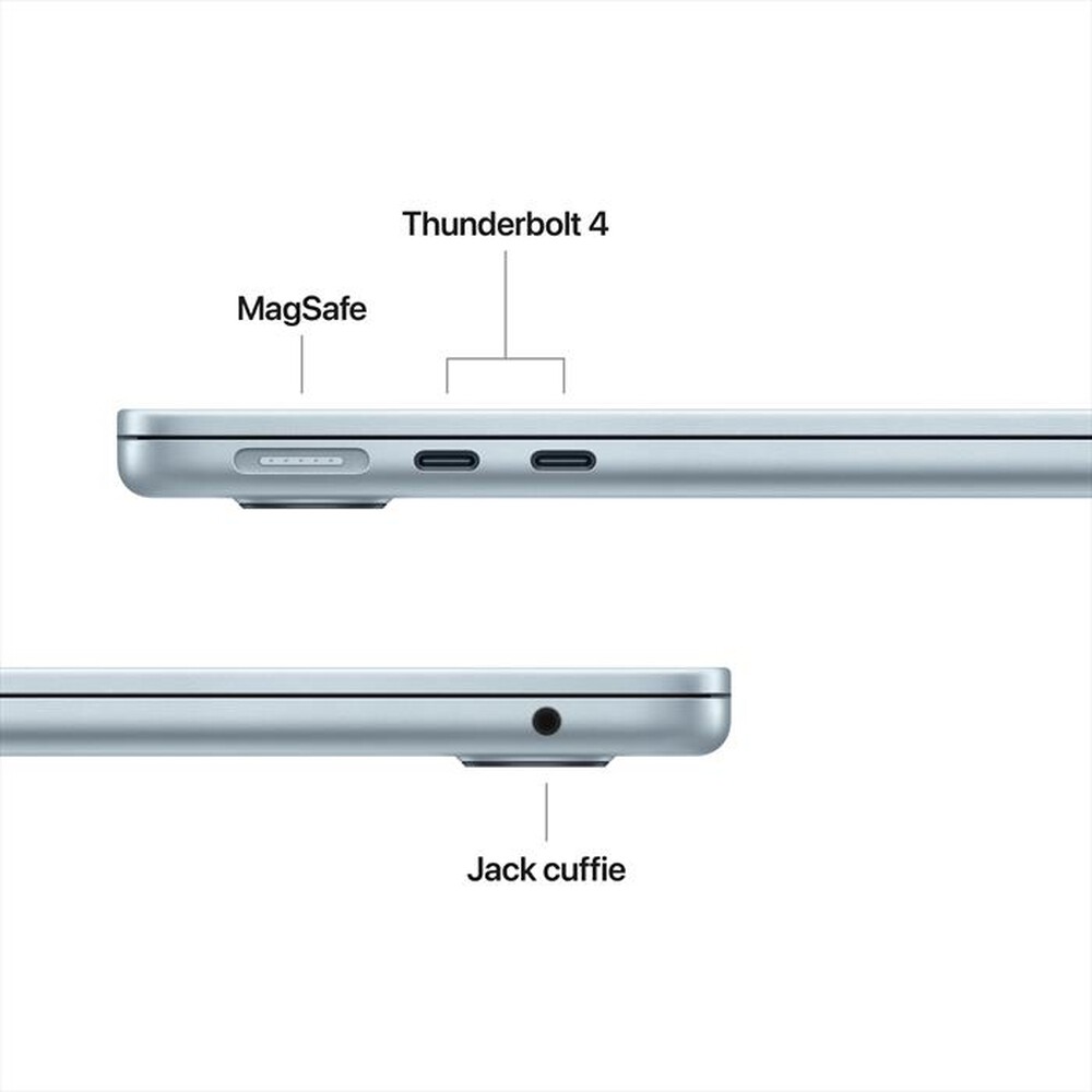 Immagine del prodotto APPLE - MacBook Air 13" M5 Core 10 CPU 10 GPU 16GB 1TB SSD-Celeste