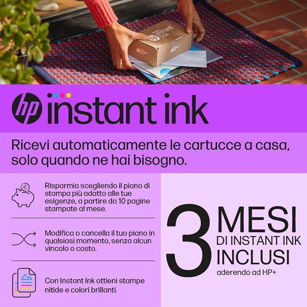 Immagine del prodotto HP - OFFICEJET PRO 9720E A3 3 MESI DI INCHIOSTRO HP+-Bianca