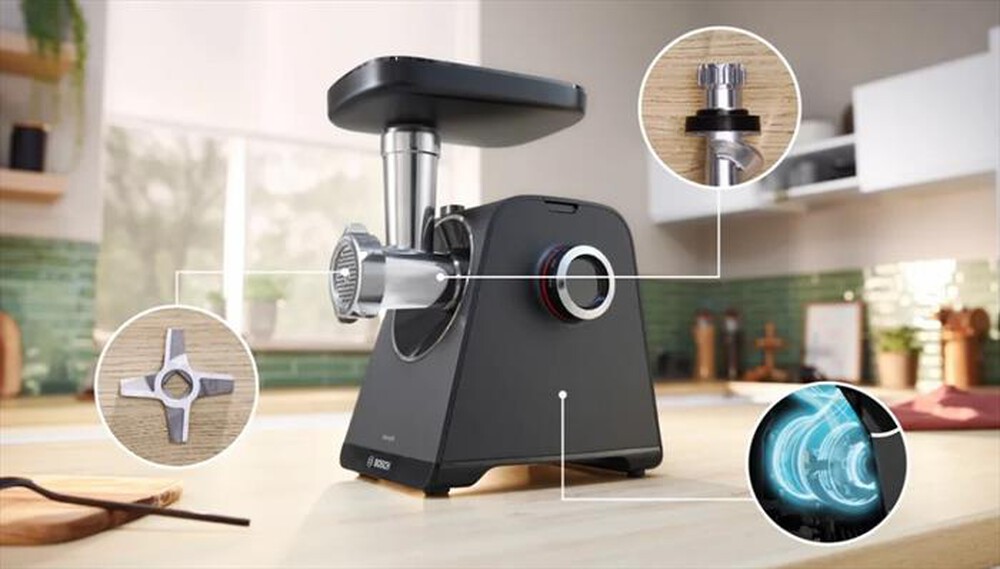 Immagine del prodotto BOSCH - Tritacarne SERIE 4 MULTIPOWER MFWS440B-NERO