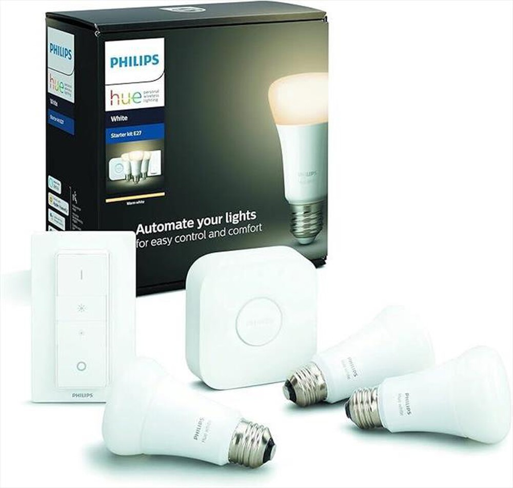 Immagine del prodotto PHILIPS - PHILIPS HUE WHITE STARTER KIT-Bianco