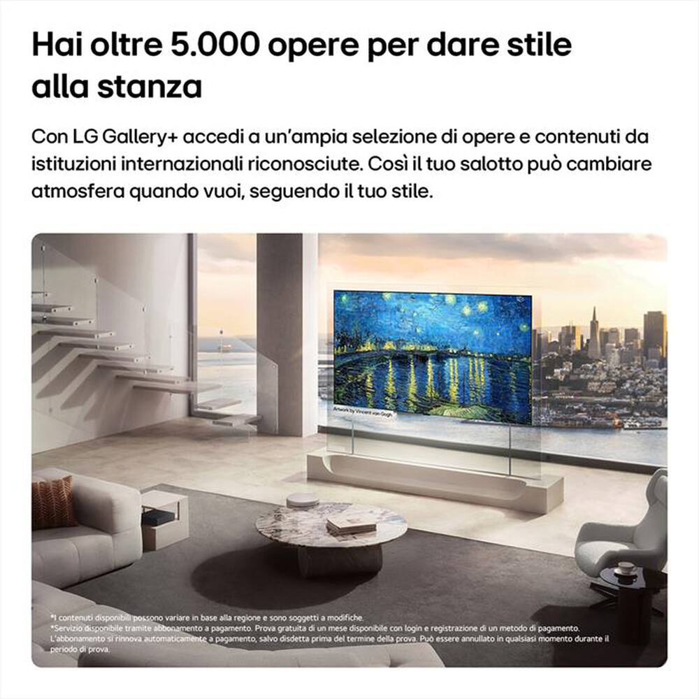 Immagine del prodotto LG - Smart TV OLED Evo AI W6 4K 83" OLED83W69LA-Umber Brown