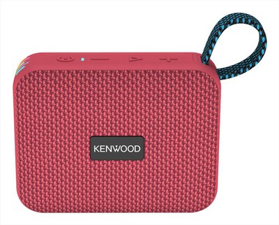 KENWOOD - Speaker Bluetooth portatile AS-60BT-Rosso