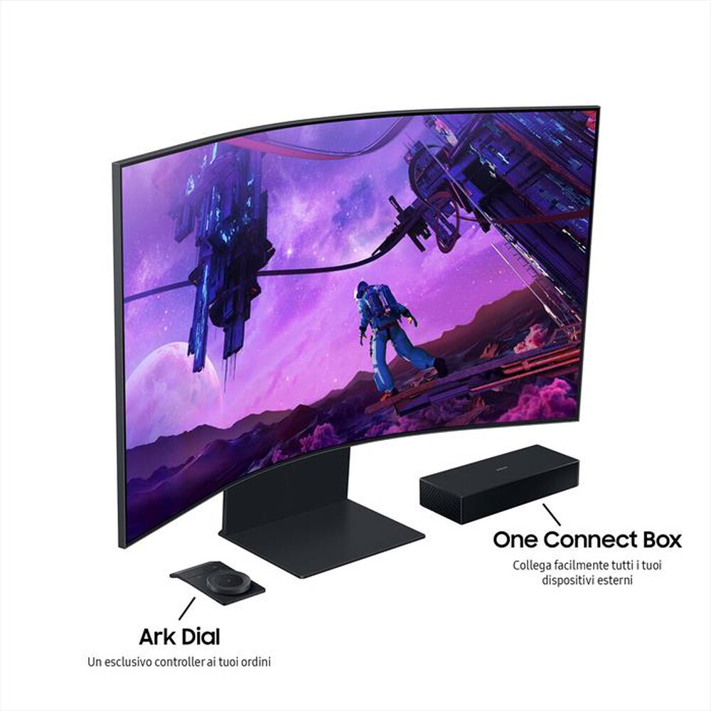 Immagine del prodotto SAMSUNG - MONITOR GAMING ODYSSEY ARK G97NB DA 55" UHD CURVO