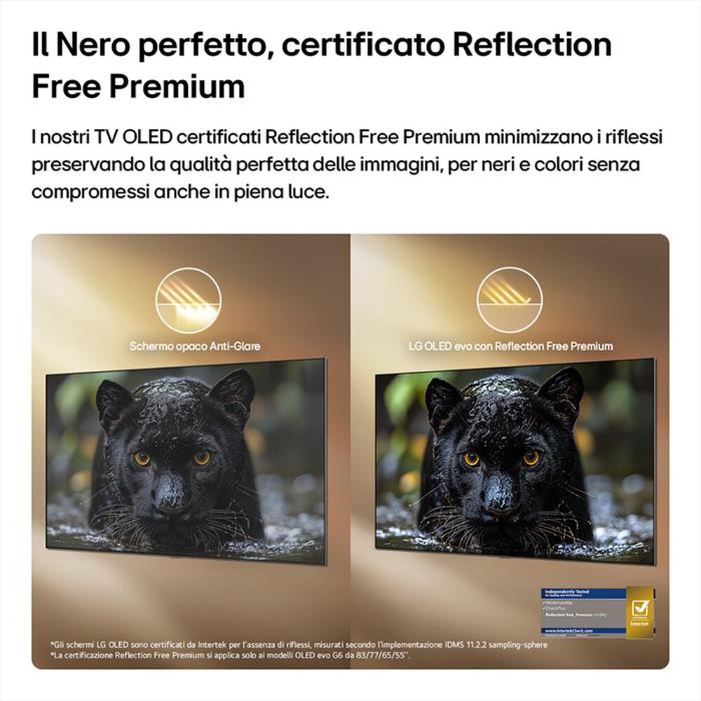 Immagine del prodotto LG - Smart TV OLED EVO AI 4K 55" G6S OLED55G66LS-Dark Satin Silver