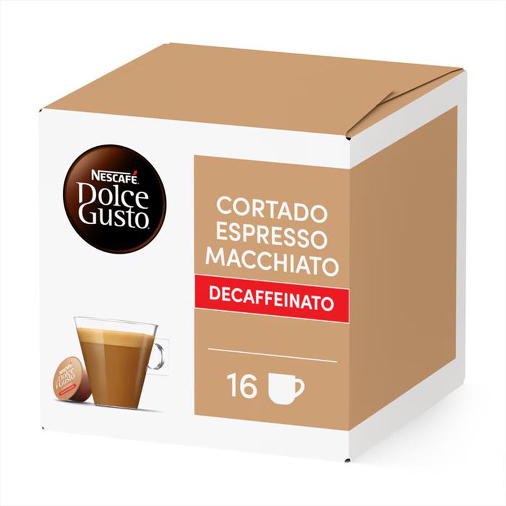Immagine del prodotto NESCAFE' DOLCE GUSTO - Cortado Espresso Macchiato Decaffeinato