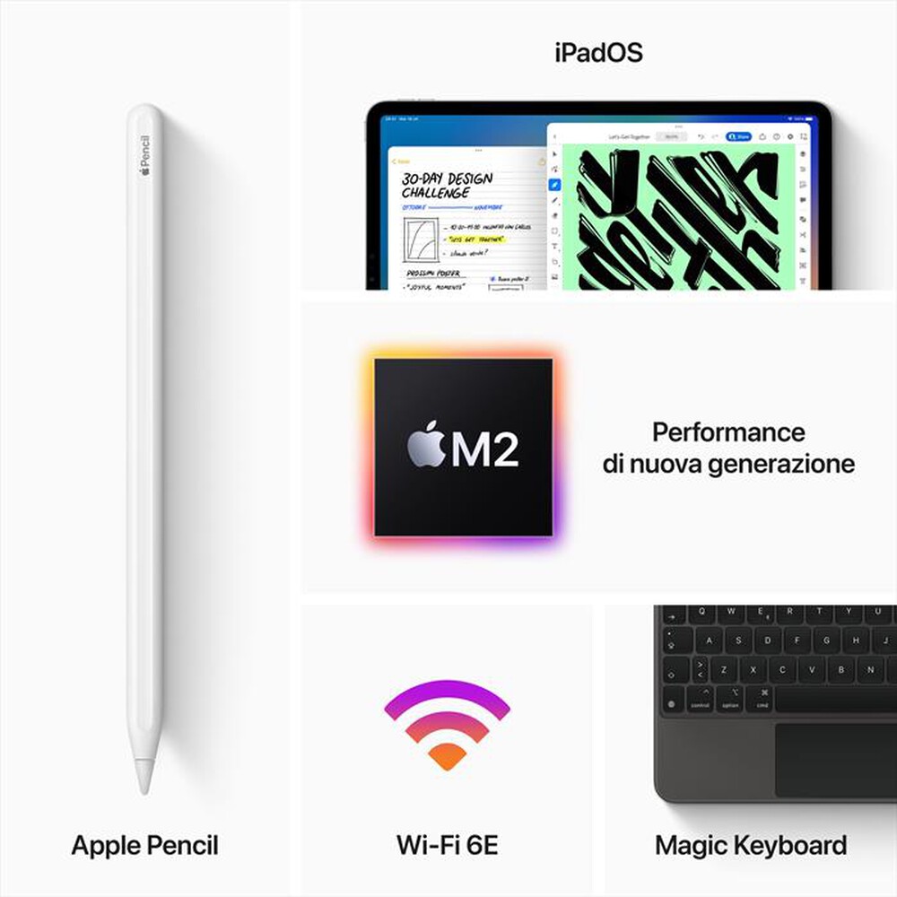 Immagine del prodotto APPLE - iPad Pro 11" WI-FI + CELLULAR 128GB-Argento