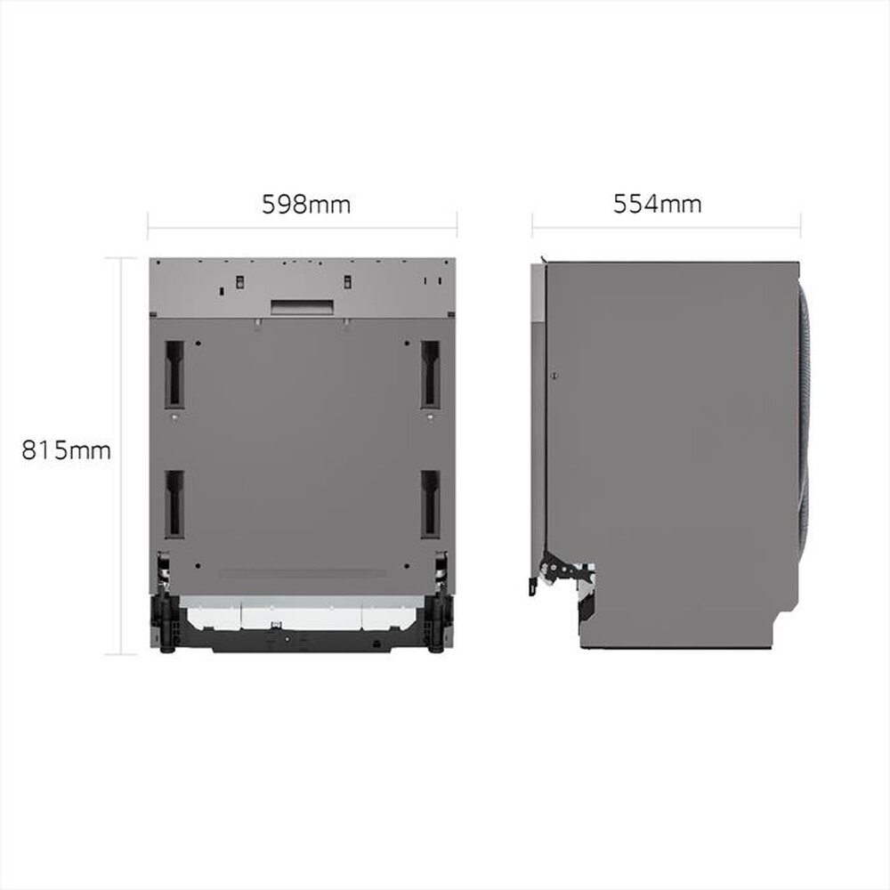 Immagine del prodotto LG - Lavastoviglie DB597TXS  Classe A 14coperti-Noble Steel