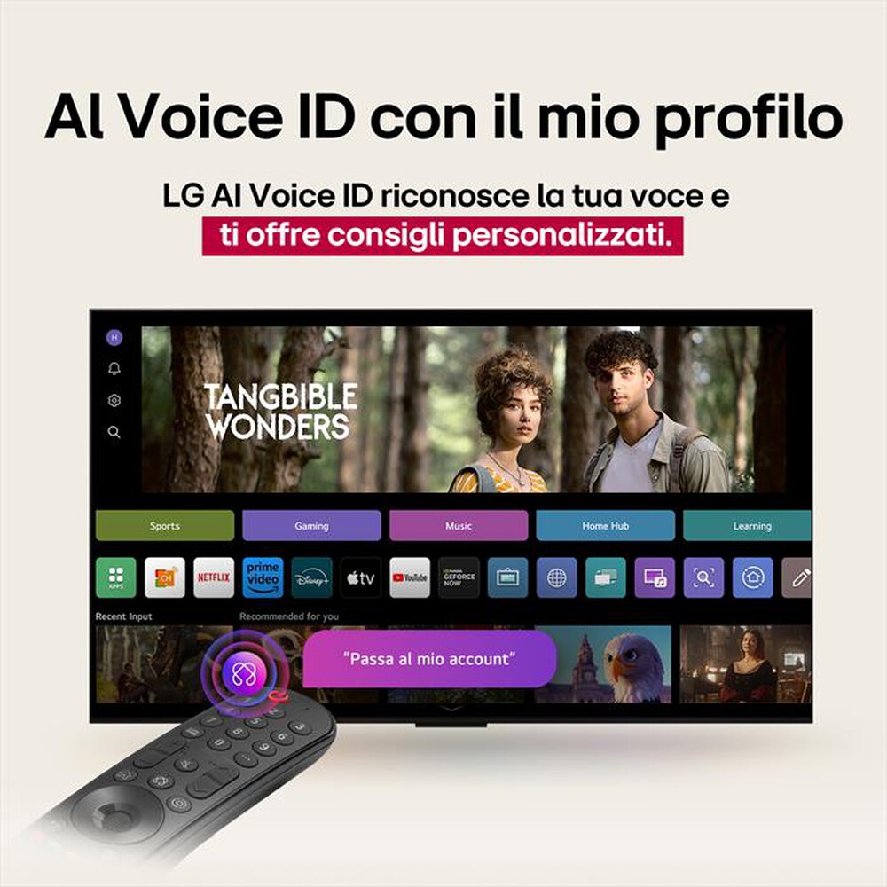 Immagine del prodotto LG - Smart TV MINI LED 4K 43" QNED AI QNED70 43QNED70A6-Nero