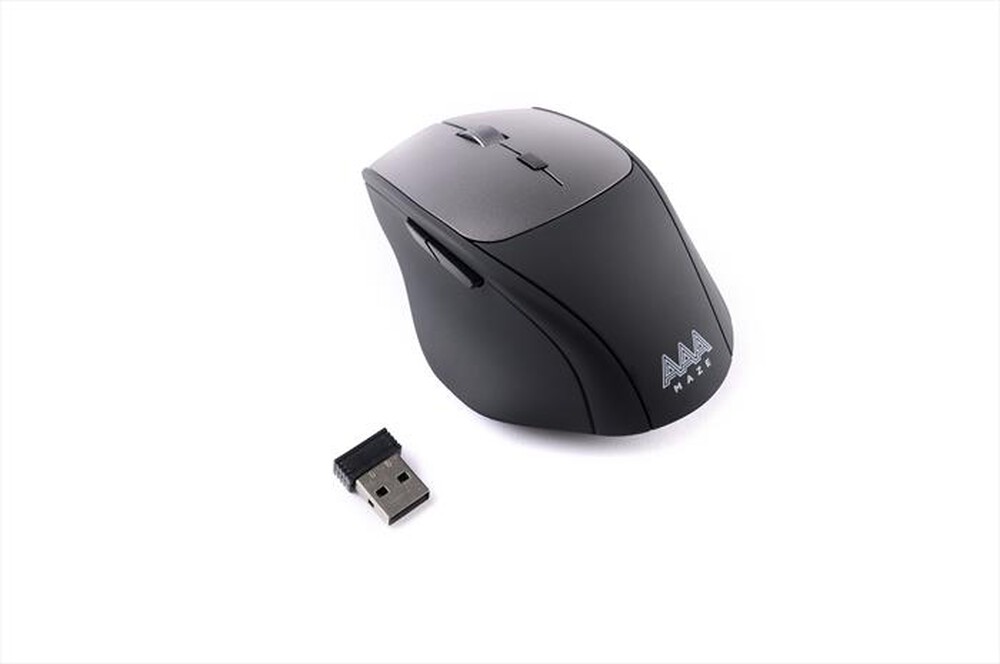 Immagine del prodotto AAAMAZE - KEYBOARD+MOUSE WIRELESS PREMIUM-Nero