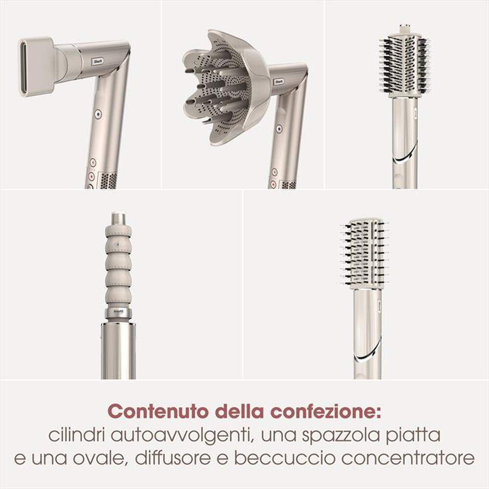 Immagine del prodotto SHARK - STYLER ASCIUGACAPELLI FLEXSTYLE COMPLETE SET-Champagne