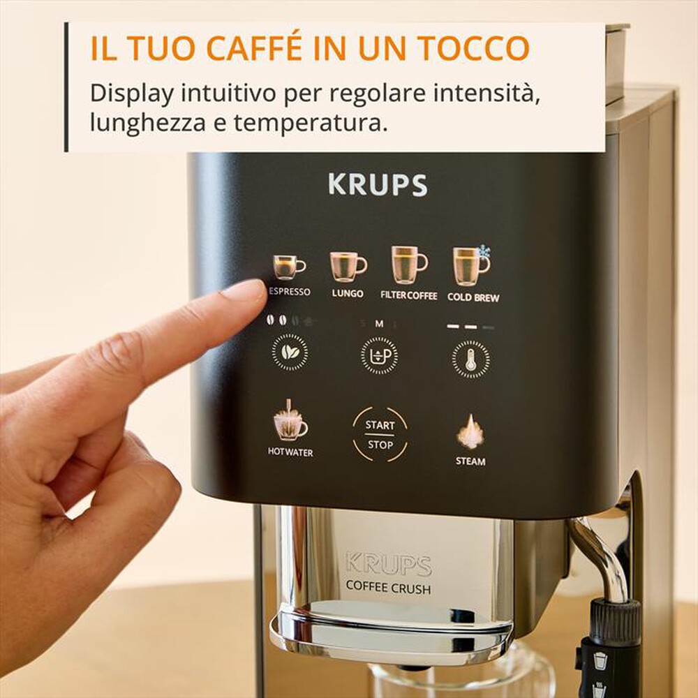 Immagine del prodotto KRUPS - Macchina caff&egrave; automatica Coffee Crush Experience-Lioness
