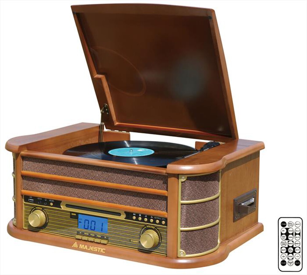 Immagine del prodotto MAJESTIC - TT 34R BT/CD/TP/USB-Legno