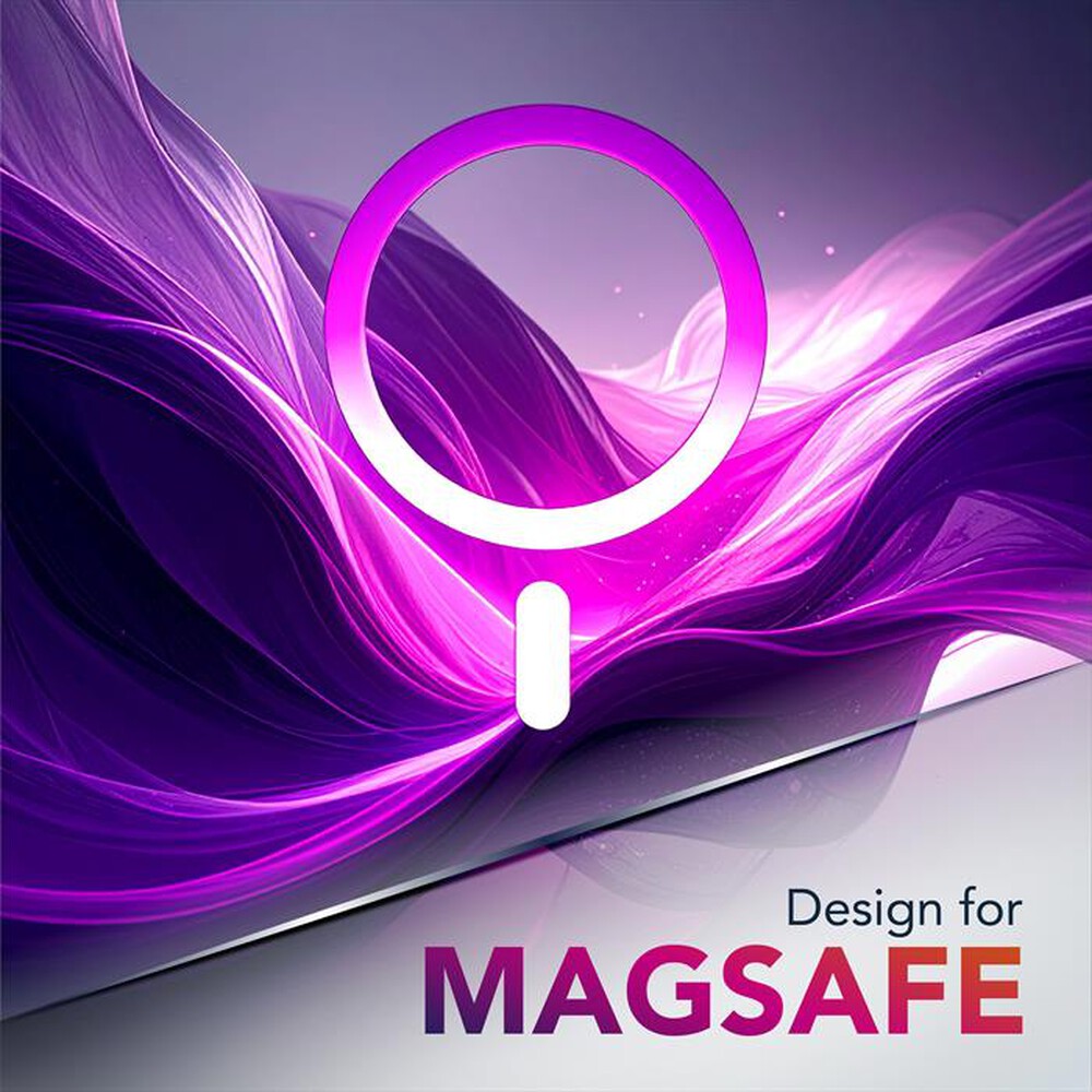 Immagine del prodotto CELLULARLINE - Cover GLOSS MAG per iPhone 18 Duo-Trasparente