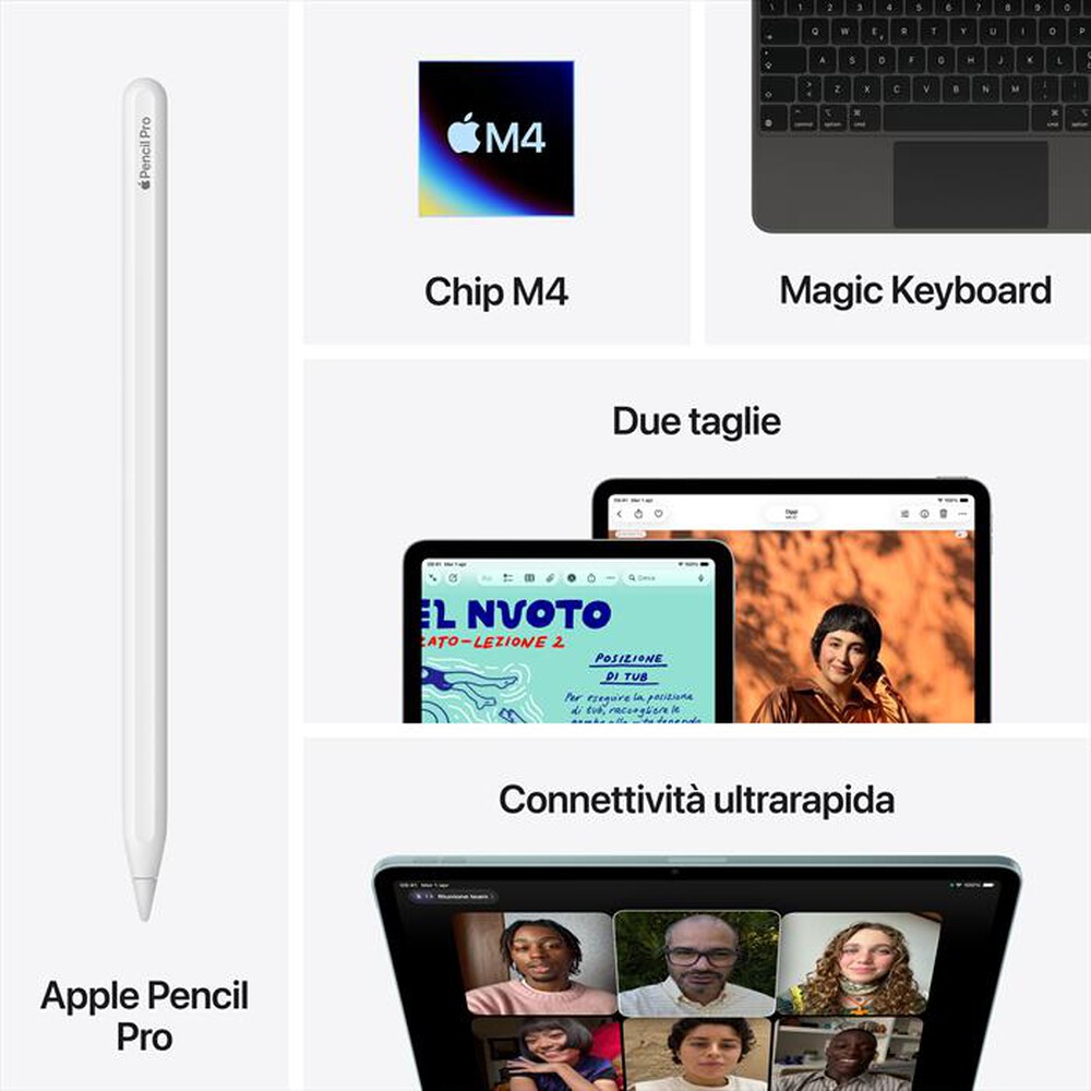Immagine del prodotto APPLE - iPad Air 13" M4 WiFi 256GB-Blu