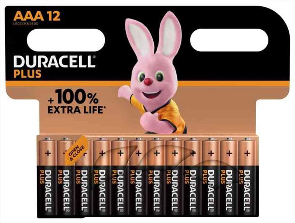 Immagine del prodotto DURACELL - PLUS 100 MINISTILO AAA B12