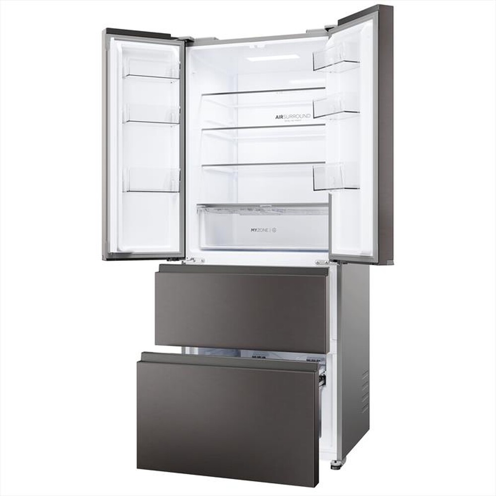 Immagine del prodotto HAIER - Frigorifero combinato HFR3718DNMD Classe D 402lt-Antracite