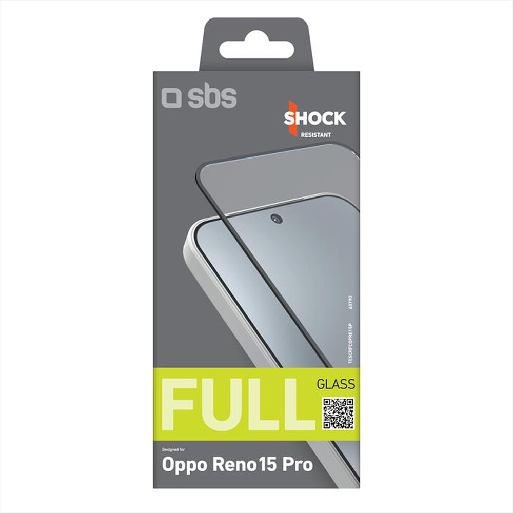 Immagine del prodotto SBS - Pellicola protettiva per Oppo Reno15 Pro-Nero