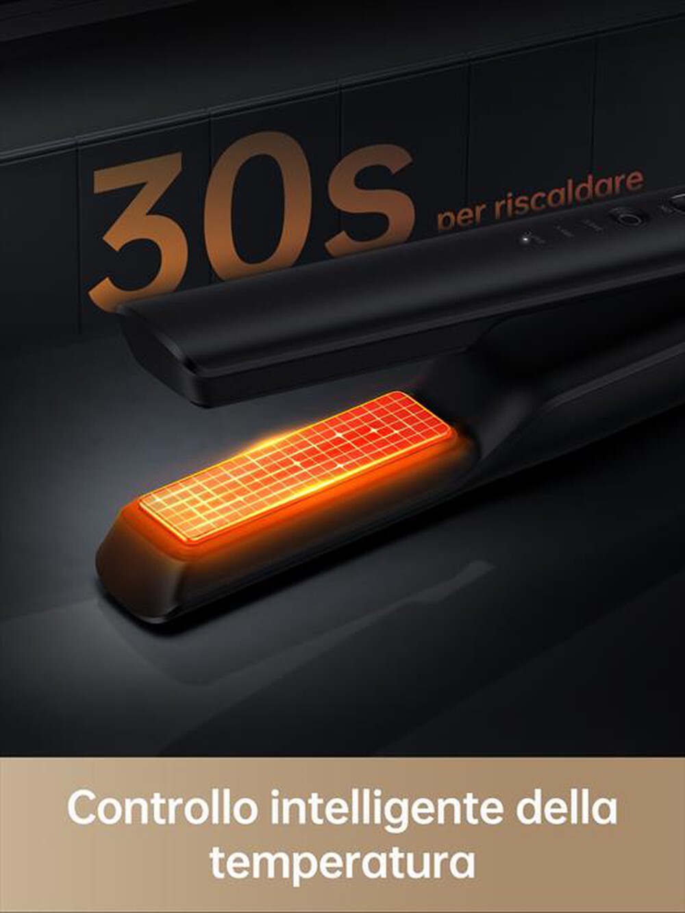 Immagine del prodotto DREAME - Piastra per capelli HAIR GLAMOUR-Nero