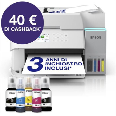 EPSON - Multifunzione ET-3956-Bianco