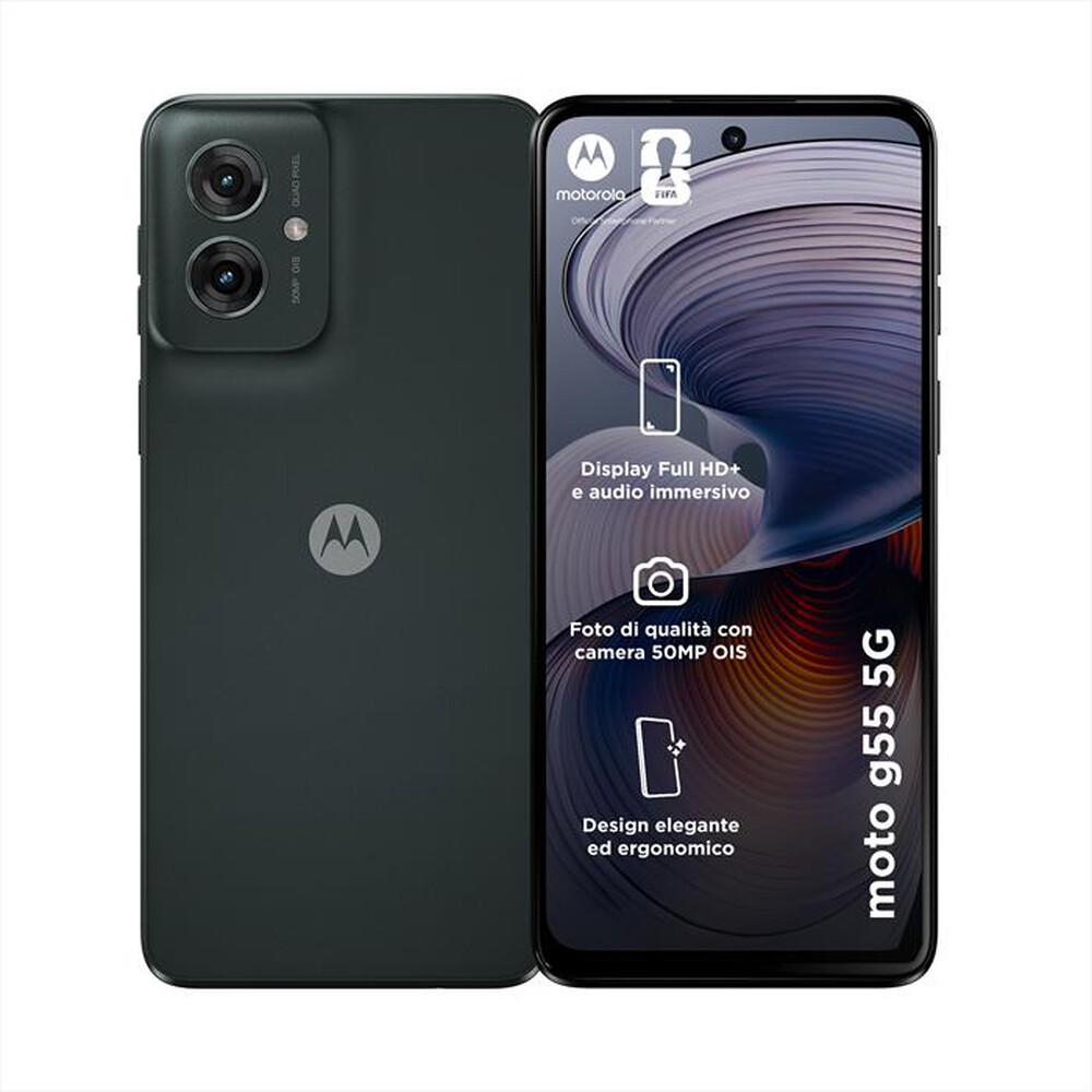 MOTOROLA - Smartphone MOTO G55 5G-Forest Grey