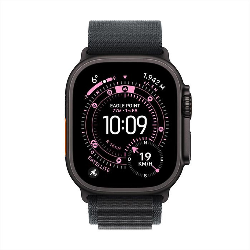 Immagine del prodotto APPLE - Watch Ultra 3 GPS + Cellular 49mm Titanio Nero-Alpine Loop Nero - S
