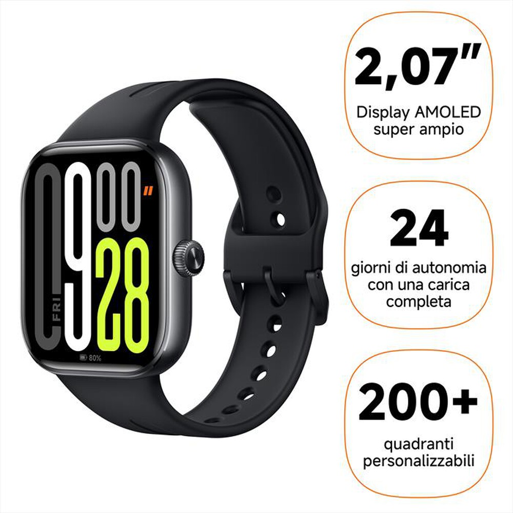 XIAOMI - Smartwatch REDMI WATCH-Obsidian Black