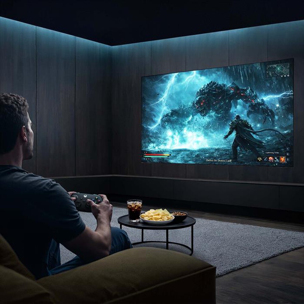 Immagine del prodotto SAMSUNG - Smart TV OLED 4K AI 83" QE83S90HAEXZT-Graphite Black