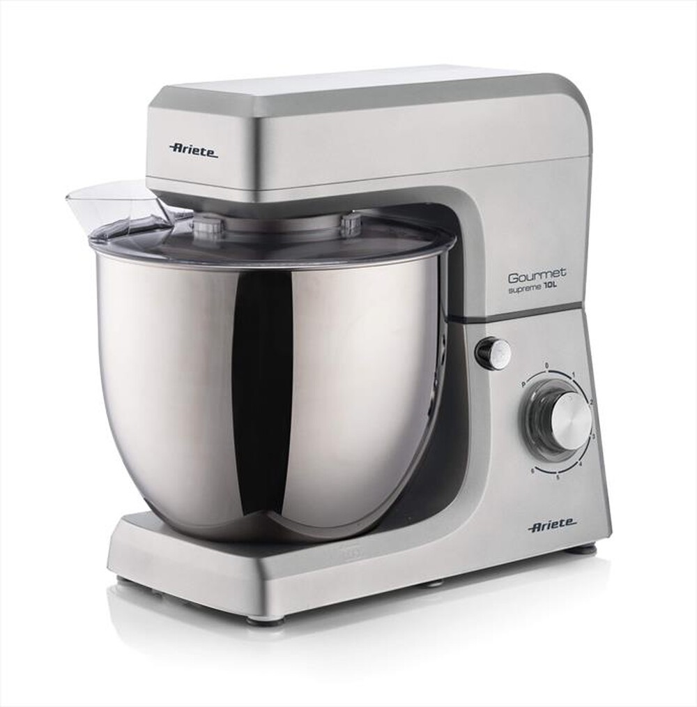 Immagine del prodotto ARIETE - 1576 GOURMET SUPREME IMPASTATRICE 10L-Acciaio inox