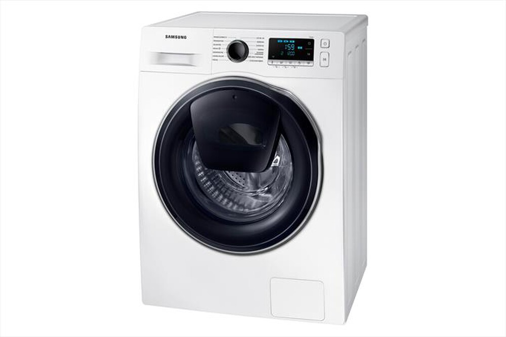 Immagine del prodotto SAMSUNG - Lavatrice slim WW8NK62E0RW/ET 8 Kg Classe C-Bianco obl&ograve; Crystal Gloss Blue