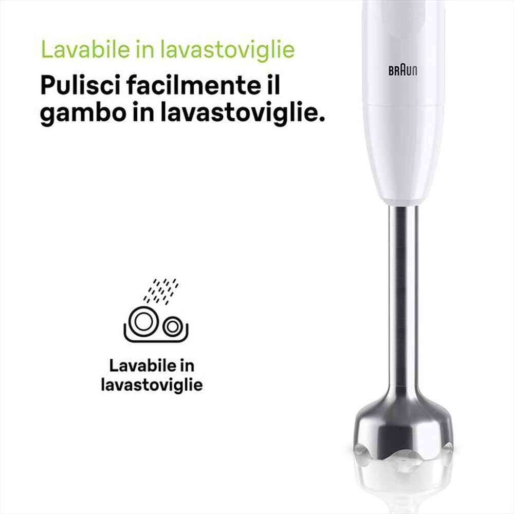 Immagine del prodotto BRAUN - Minipimer MultiQuick 1 MQ10.202MWH