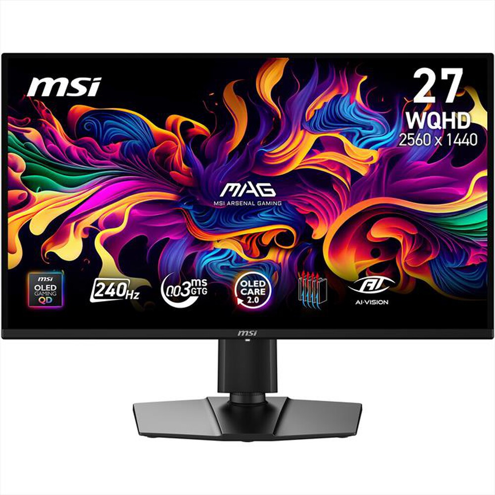 Immagine del prodotto MSI - Monitor LED 26,5" MAG 274QP QD-OLED X24-Nero