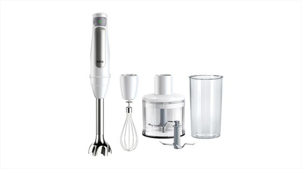 Immagine del prodotto BRAUN - Frullatore a immersione Minipimer MQ7035IWH-Bianco