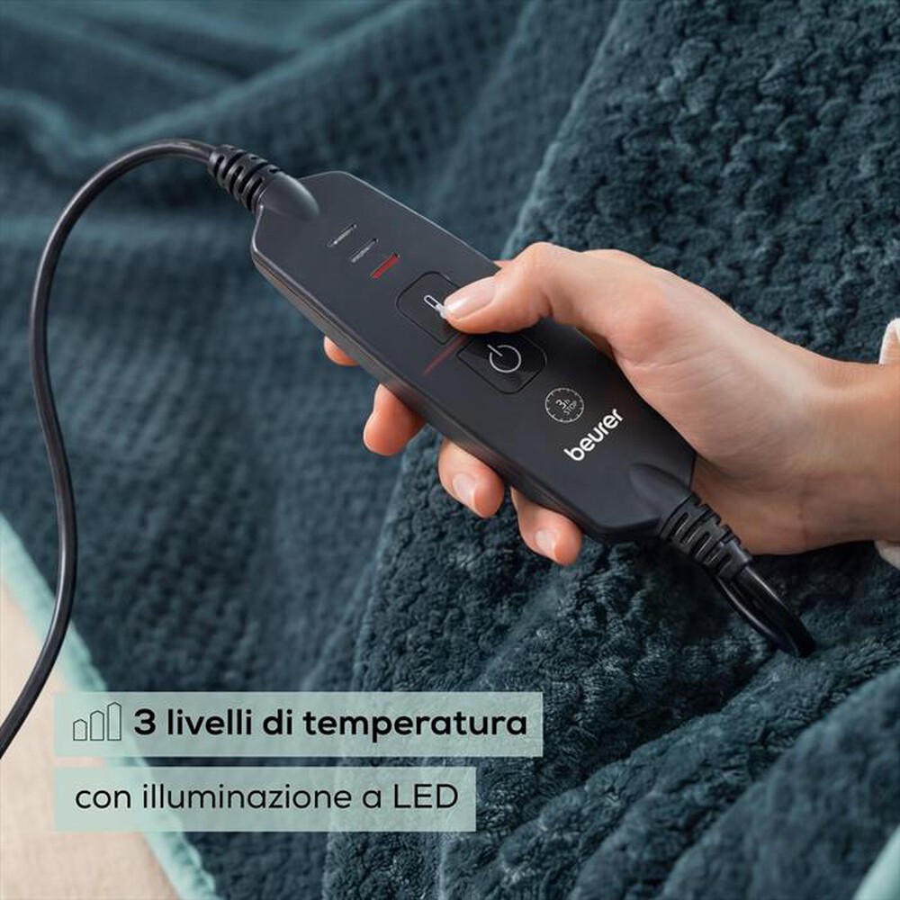 Immagine del prodotto BEURER - Termocoperta HD 65 LIMITED EDITION 2026-Grigio
